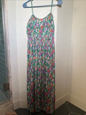 Forever 21 Gorgeous Bright Floral Maxi Dress